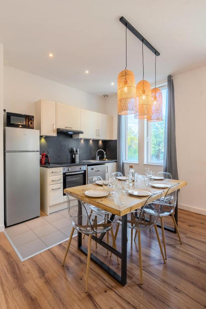 Modern, Quiet 3-Bedroom Apartment With Parking Marcq-en-Barœul Extérieur photo
